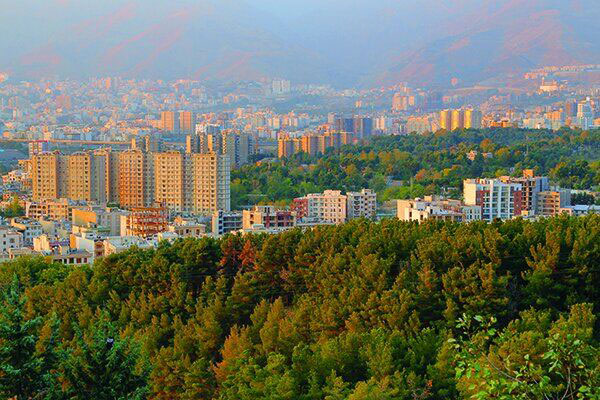 نصب داربست در محله لویزان