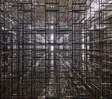 داربست فلزی کنسولی یا دروازه ای