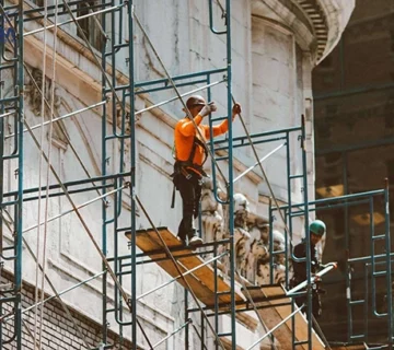 جایگاه کار داربست